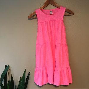OshKosh B’gosh Tiered SunDress w Pom-Pom trim Sz10